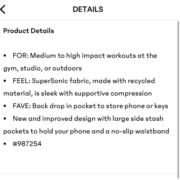 Athleta Ultimate Stash Tight - Picture 6 of 13